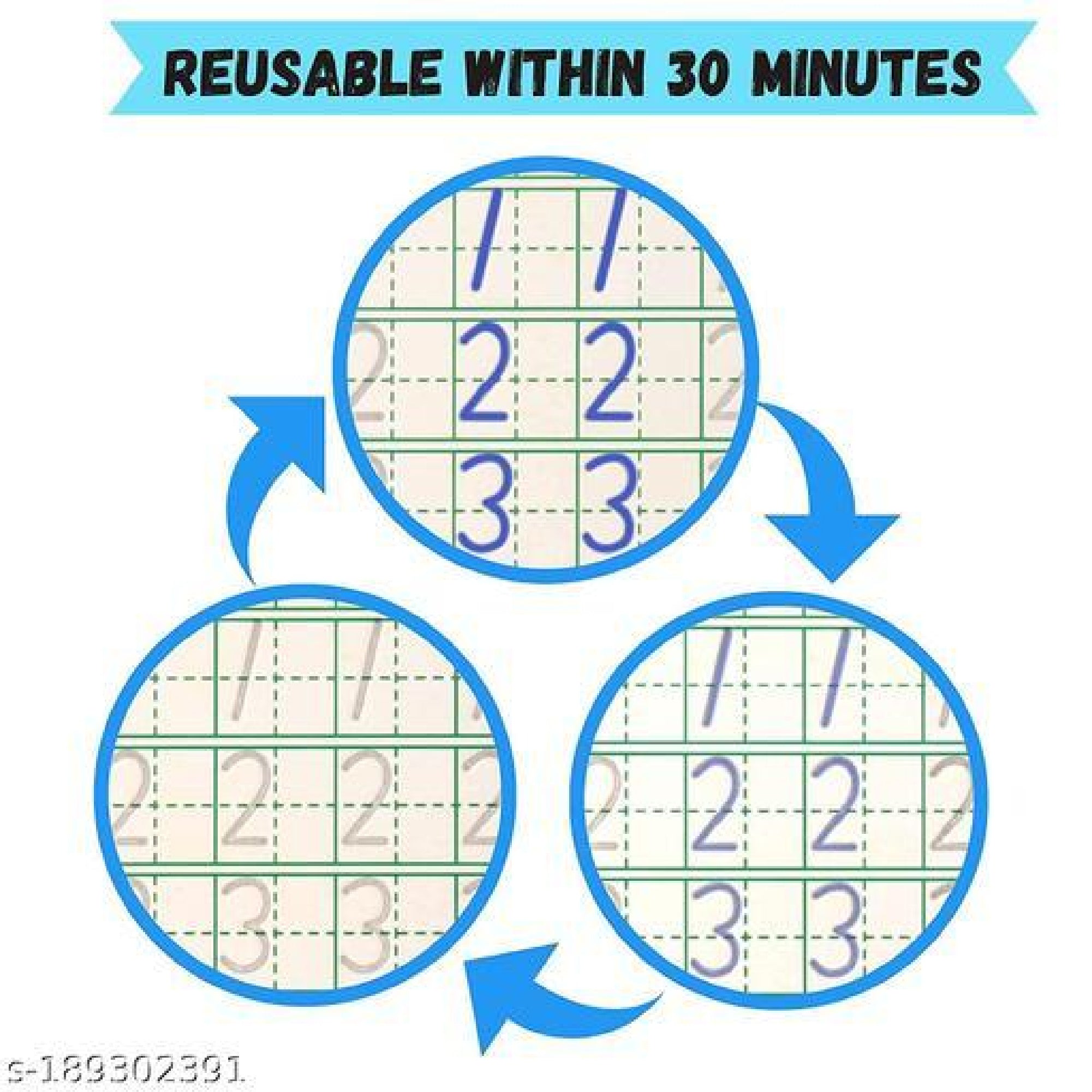 Complete Magic Practice Kit | 4 Books + 10 Refills | Kids Learning