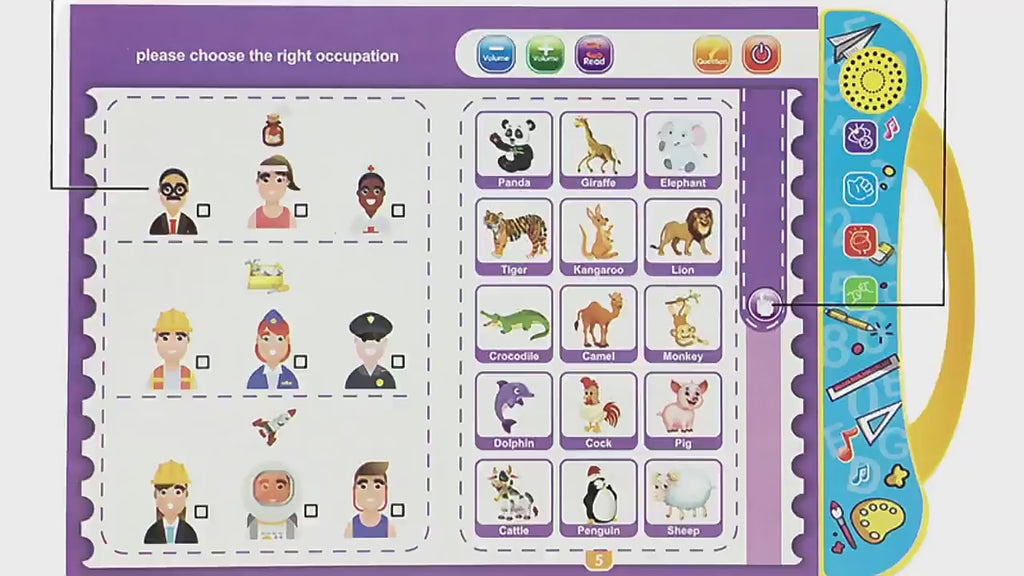 Intelligence Learning Book for Kids (Interactive Digital Study Book)